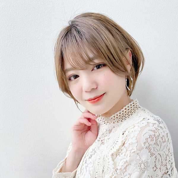 サイドバングで小顔に☆大人ショートボブ |Eleanor spa&treatment 新宿新南口【エレノア】