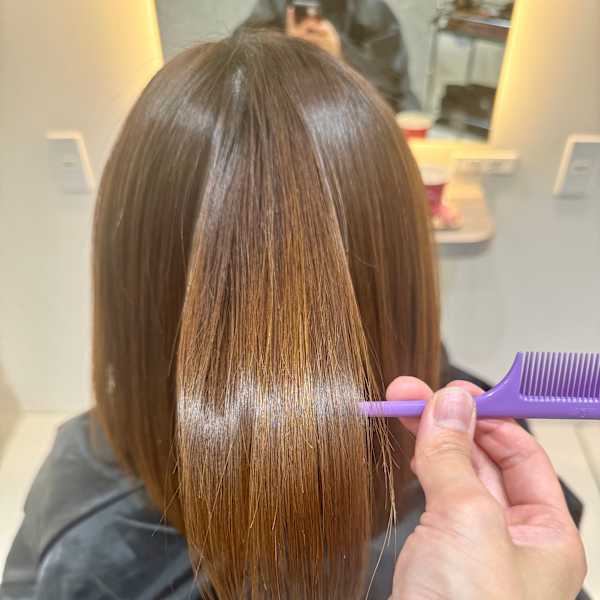 髪質改善ヘアカラー