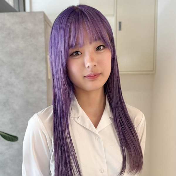 【asuna】体育祭カラー/パープルラベンダー/ケアブリーチ