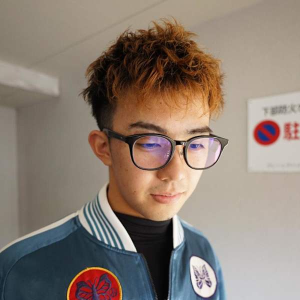 スパイキーショート／メンズショート／平塚美容室