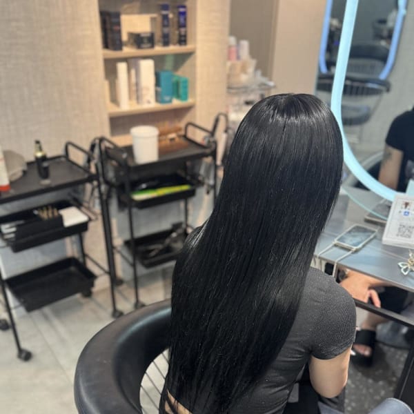 やっぱ黒髪ロング！