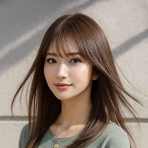 シフォンブラウン・エアリーレイヤー|髪質改善ヘアエステ専門美容室Ultimate