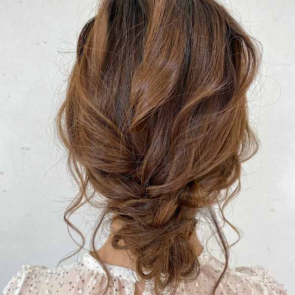 ヘアセット/ヘアアレンジ/結婚パーティーヘアセット