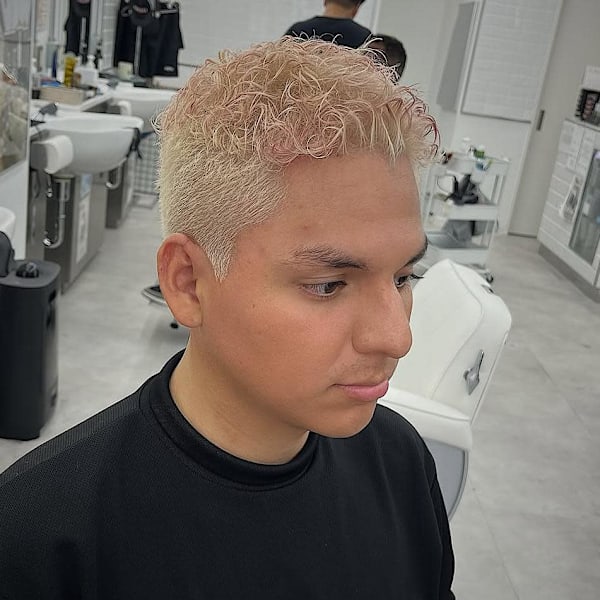 ピンクメッシュ