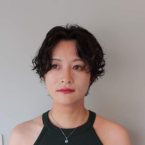 動きのあるレディースパーマ×ハンサムショート|ciala