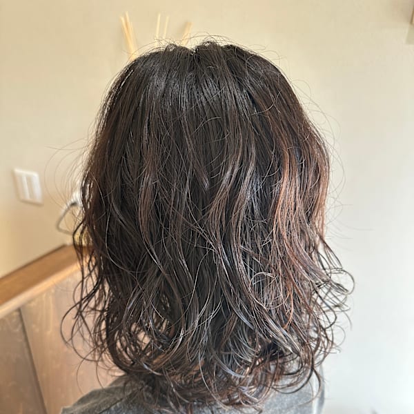 ミディアムレイヤー×ウェーブ