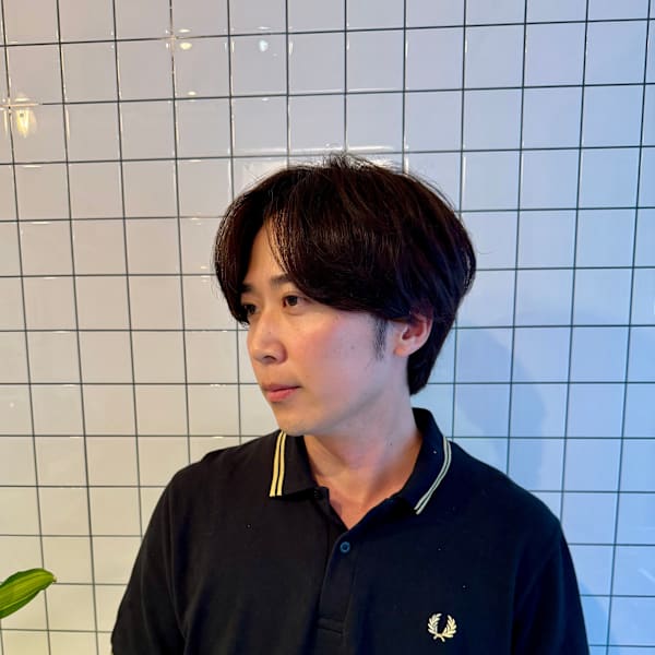 センターパート/韓国マッシュ/ラウンドセンターパート/|Hair ALES 原宿