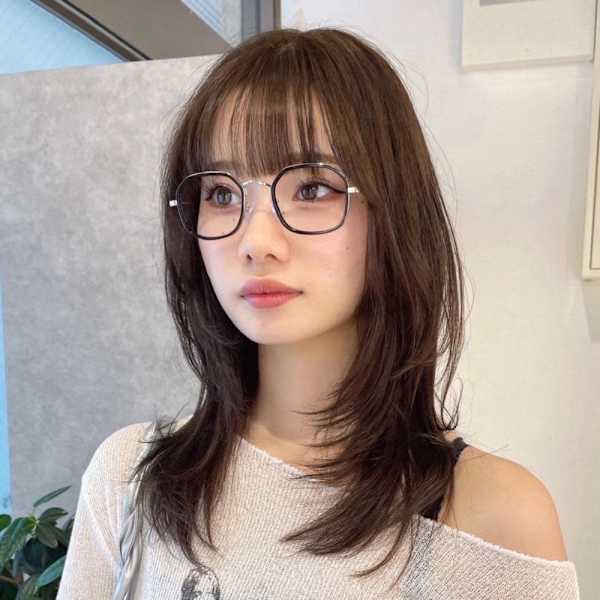 『rizu』レイヤー/シャギーカット/顔周りレイヤー/顔周り