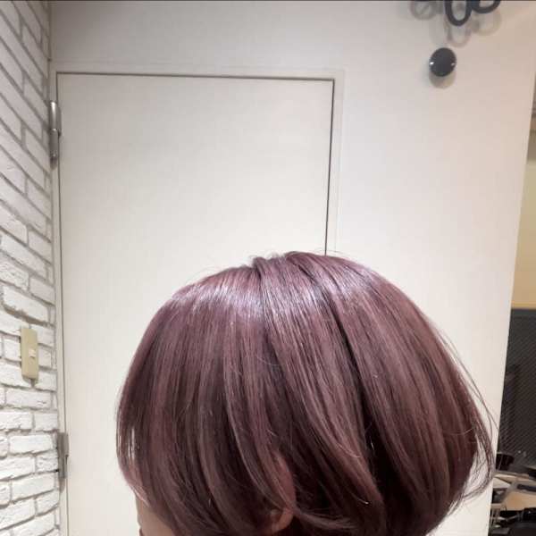 ベリーピンクカラー♪【髪質改善/錦糸町】