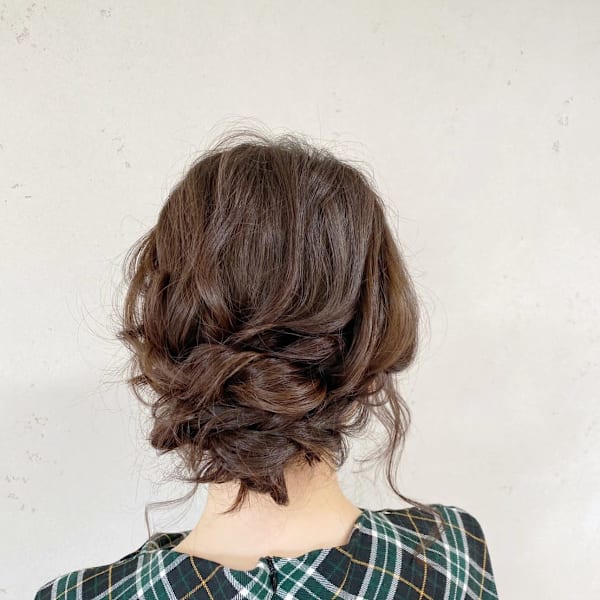 ヘアセット/ヘアアレンジ/結婚パーティーヘアセット