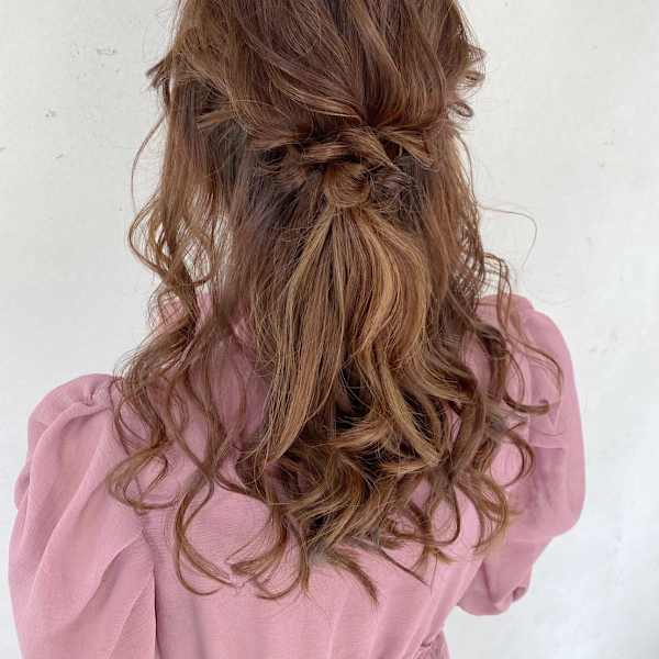 ヘアセット/ヘアアレンジ/結婚パーティーヘアセット