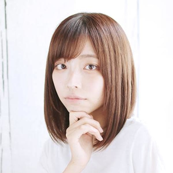 大人可愛いナチュラルストレートスタイル|hair make nalu 荻窪西口 白山神社参道通り店
