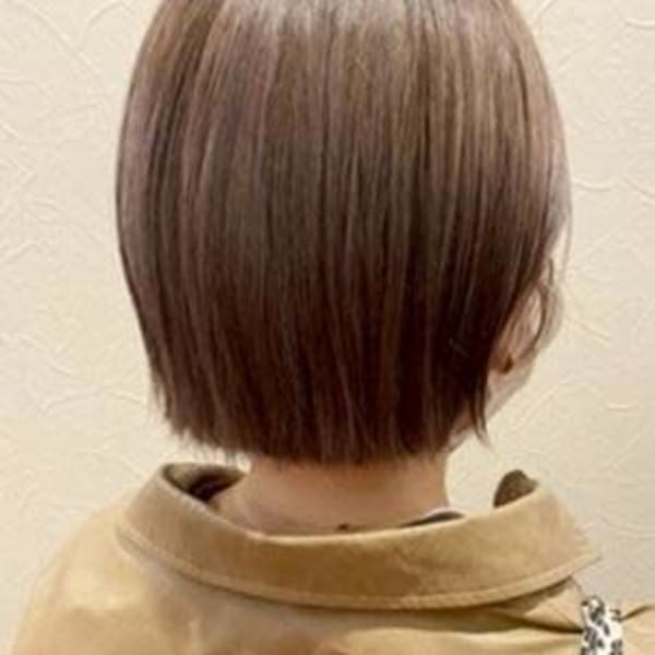 #切りっぱなしボブ　#スッキリショート