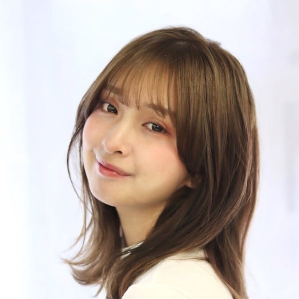 20代/30代/40代＊2wayバンク＊ミディアムくびれヘア|hair+resort bouquet