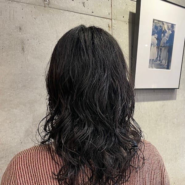 楽ちんパーマスタイル