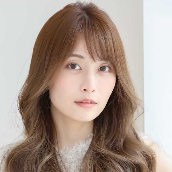 大人セミディ×顔まわりレイヤー|Cuon