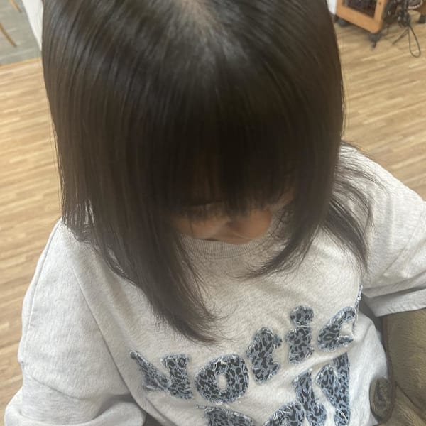 ミディアム/縮毛矯正