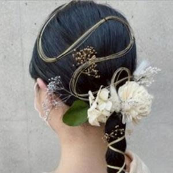 #成人式ヘアアレンジ