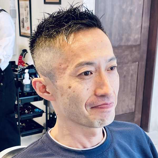 【40代 男性】ロンドンベリーショート（大宮/バーバー）