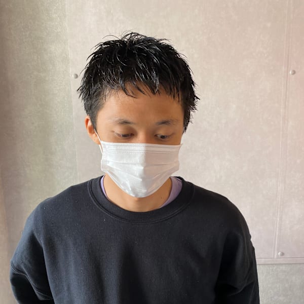 スパイキーショート/メンズ短髪/ショートヘア|Hair ALES 原宿