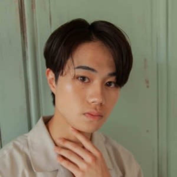 王道かき上げスタイル|Regalia水戸店