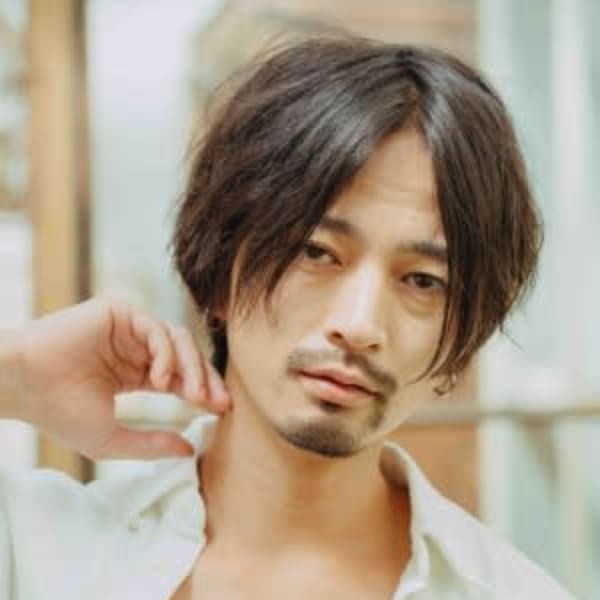 落ち着いた大人見えするメンズボブスタイル☆