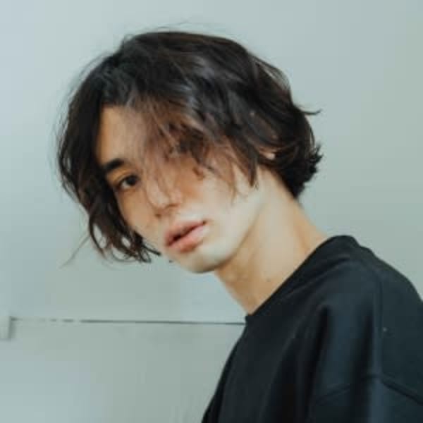 アンニュイパーマスタイル