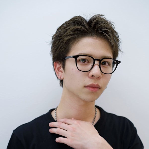 かきあげアップバング