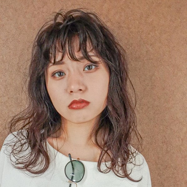 シャギーパーマ