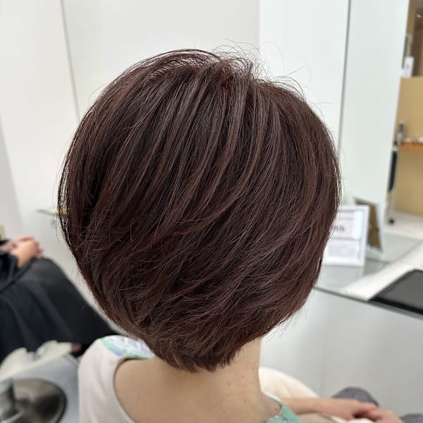 Autumn color short hair|HAIR・Position田子西店