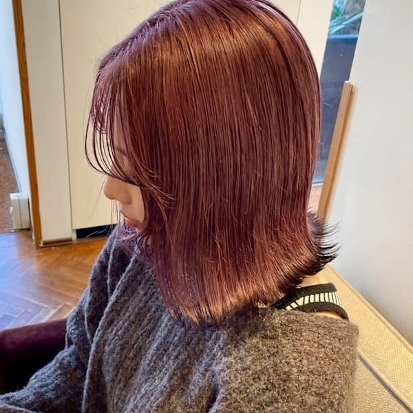 切りっぱなしボブ