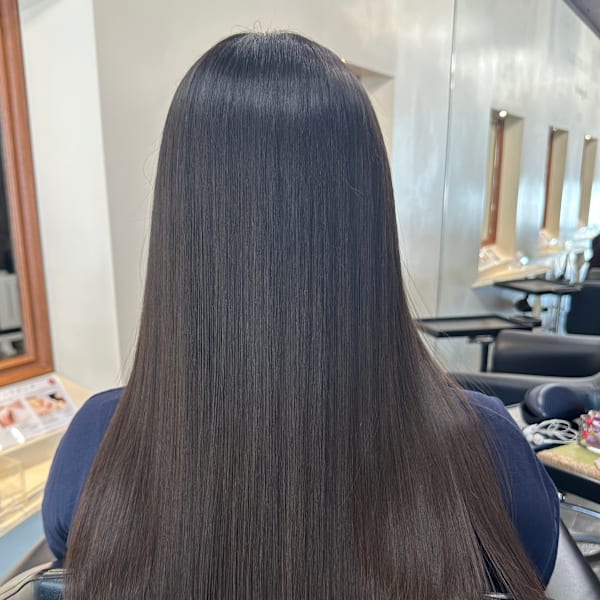 【髪質ケアも同時に！心から整う美髪✨️】ナチュラルストレート|Arglarte