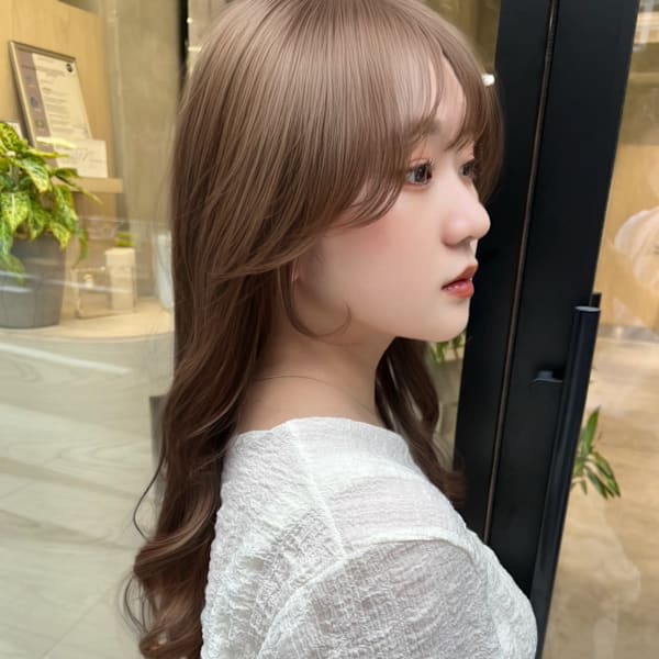 結んでも可愛いお顔まわりカット