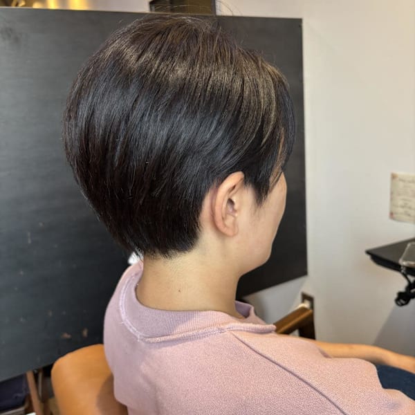 コンパクトショート|半個室型美容室 Sourire 九産大前店