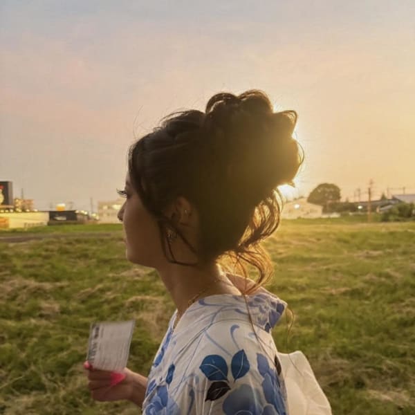 夏のヘアセットと着付け♪♪