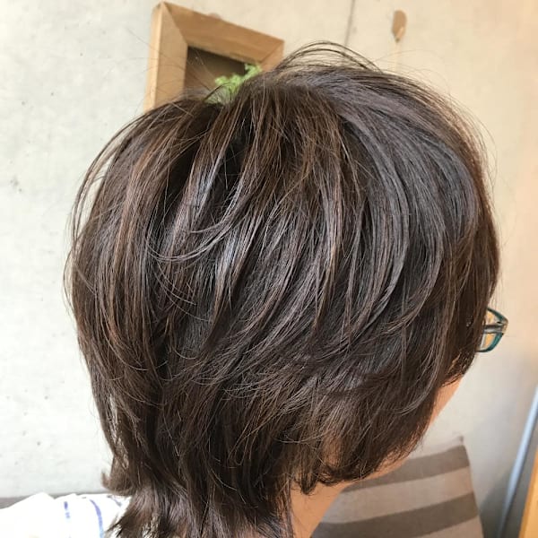 ◯大人の軽やかレイヤーショート◯