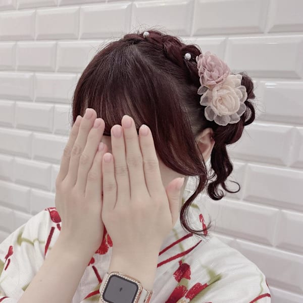 お祭りに!あみかちゅ片耳くらげ*まゆ