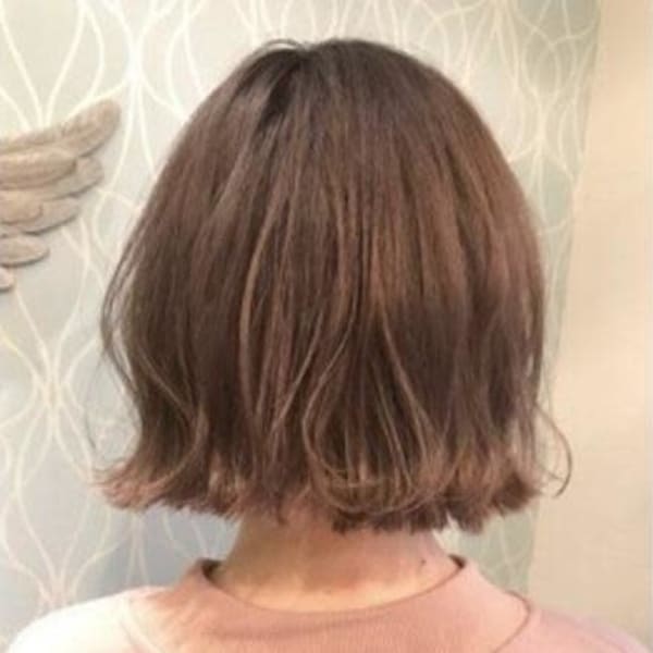 #切りっぱなしボブ　#外ハネアレンジ|Liens de HELME（エルメ）なんばマルイ