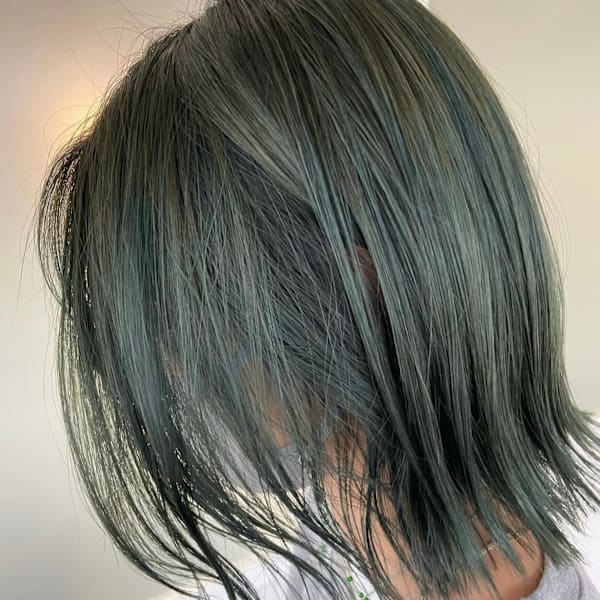 − smoke green −|サキュウ hair by velica