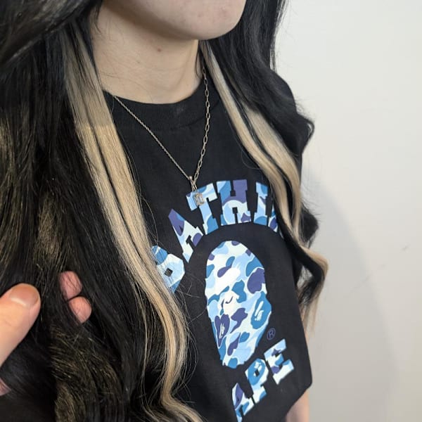 インナーカラーもエクステでスタイルチェンジ！