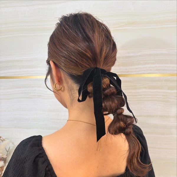 《ゆい》大人編みおろしヘアセット