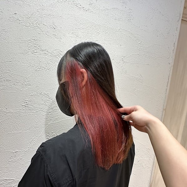 インナーカラー/ゆるふわ/透明感カラー/イルミナカラー/池袋