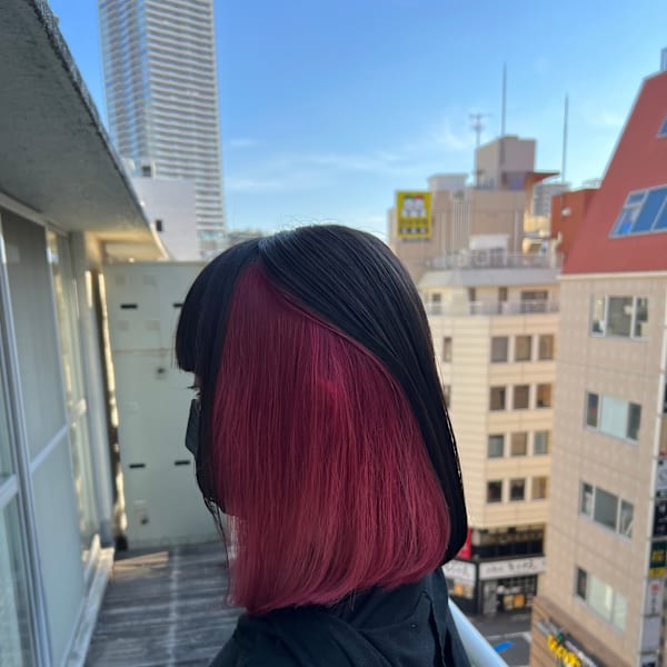 インナーカラー/ブリーチ/透明感カラー/イルミナカラー/池袋