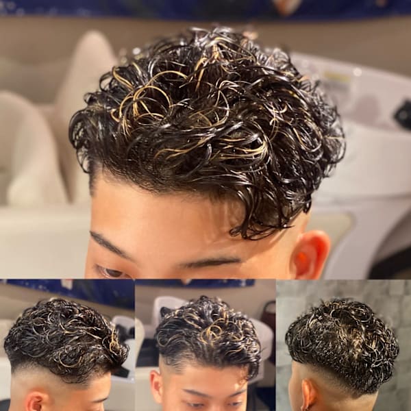 スパイラルパーマ