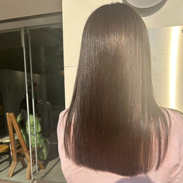 ナチュラルストレート