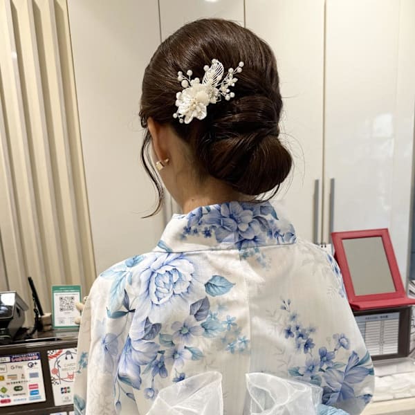 浴衣ヘア