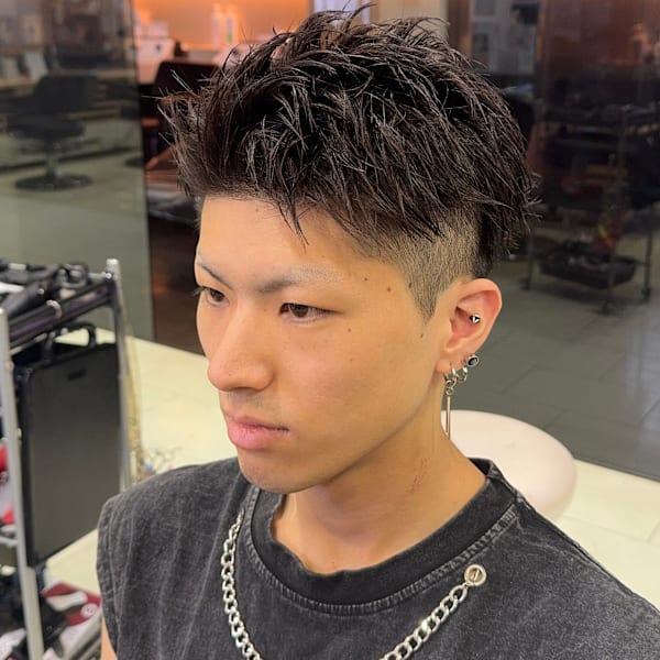 【坂本翔】アップバングショート