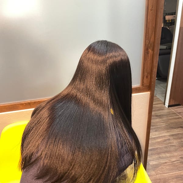 美髪矯正×水素トリートメント