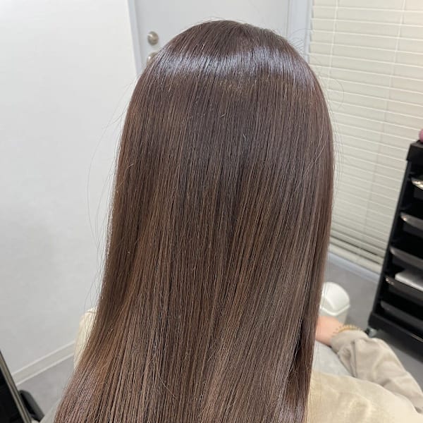 柔らかさと透明感◎ピンクベージュ[髪質改善][縮毛矯正]