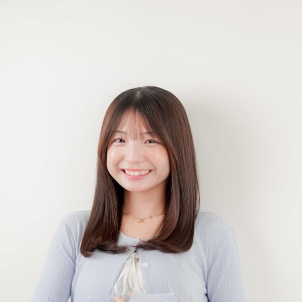 毛先ワンカール ツヤ感セミロング|ヘアスタジオアート 迎えに来てくれるヘアサロン